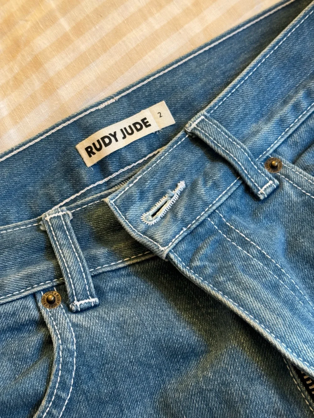 Rudy Jude Pale Indigo Utilities, size 2 - Picture 5 of 8